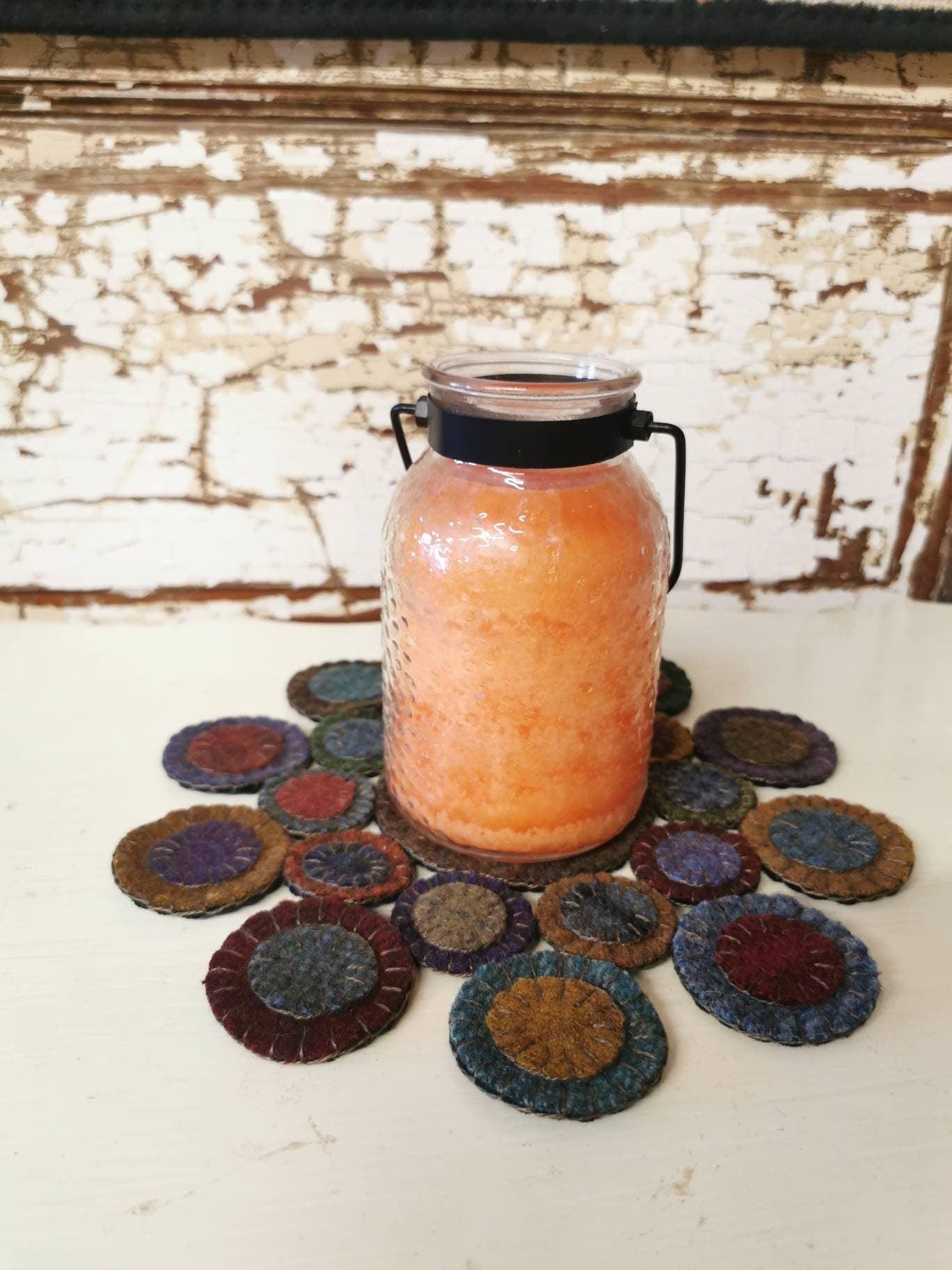 ROUND PENNY Mat Kit | Pre-Cut - All About Ewe Wool Shop
