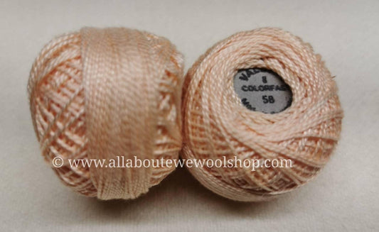 58 #8 Valdani Pearl/Perle Cotton Thread - All About Ewe Wool Shop