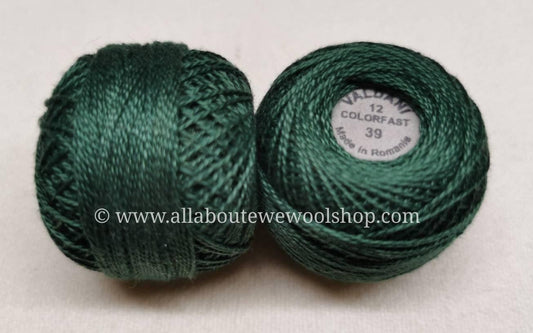 39 #12 Valdani Pearl/Perle Cotton Thread - All About Ewe Wool Shop