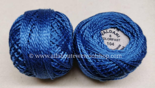 104 #8 Valdani Pearl/Perle Cotton Thread - All About Ewe Wool Shop