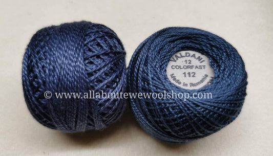 112 #12 Valdani Pearl/Perle Cotton Thread - All About Ewe Wool Shop