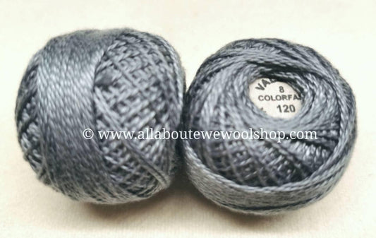 120 #8 Valdani Pearl/Perle Cotton Thread - All About Ewe Wool Shop