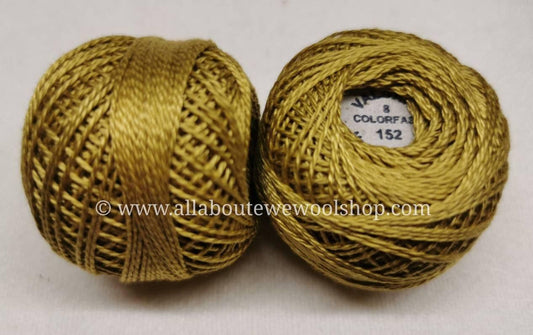 152 #8 Valdani Pearl/Perle Cotton Thread - All About Ewe Wool Shop