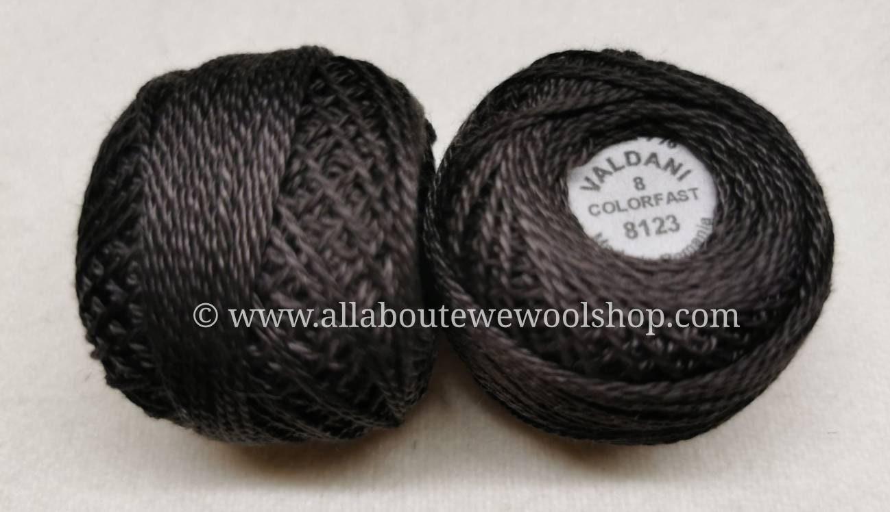 8123 #8 Valdani Pearl/Perle Cotton Thread - All About Ewe Wool Shop