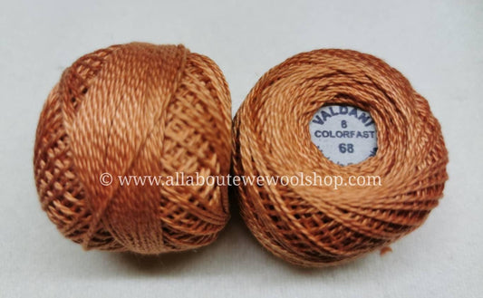 68 #8 Valdani Pearl/Perle Cotton Thread - All About Ewe Wool Shop