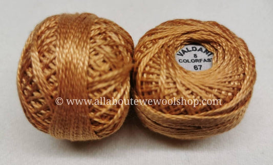 67 #8 Valdani Pearl/Perle Cotton Thread - All About Ewe Wool Shop