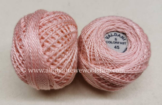 45 #8 Valdani Pearl/Perle Cotton Thread - All About Ewe Wool Shop