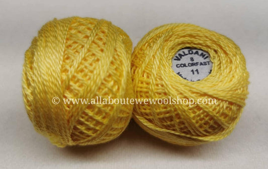 11 #8 Valdani Pearl/Perle Cotton Thread - All About Ewe Wool Shop