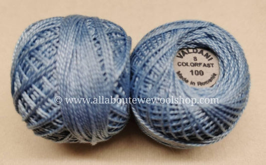 100 #8 Valdani Pearl/Perle Cotton Thread - All About Ewe Wool Shop