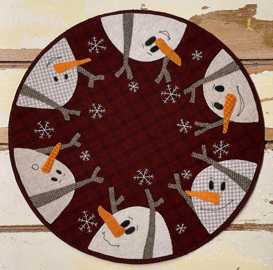 SNOW DANCE MAT Digital Download - All About Ewe Wool Shop