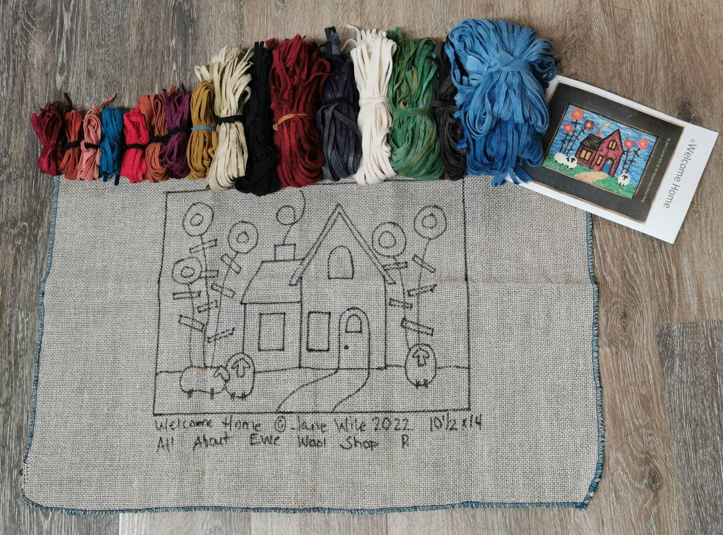 WELCOME HOME Kit - All About Ewe Wool Shop