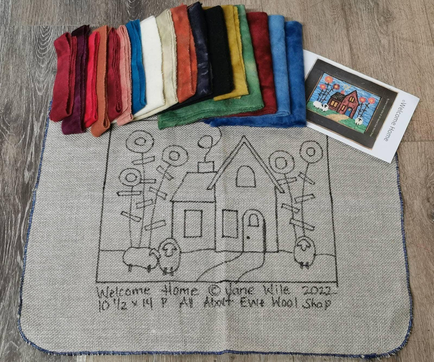 WELCOME HOME Kit - All About Ewe Wool Shop