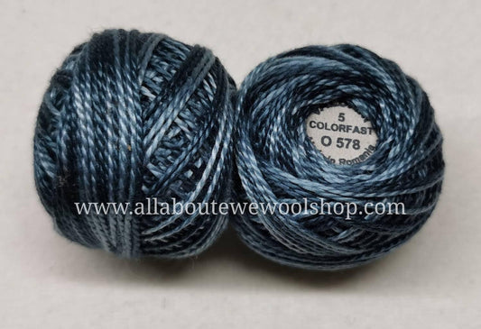 O578 #5 Valdani Pearl/Perle Cotton Thread - All About Ewe Wool Shop