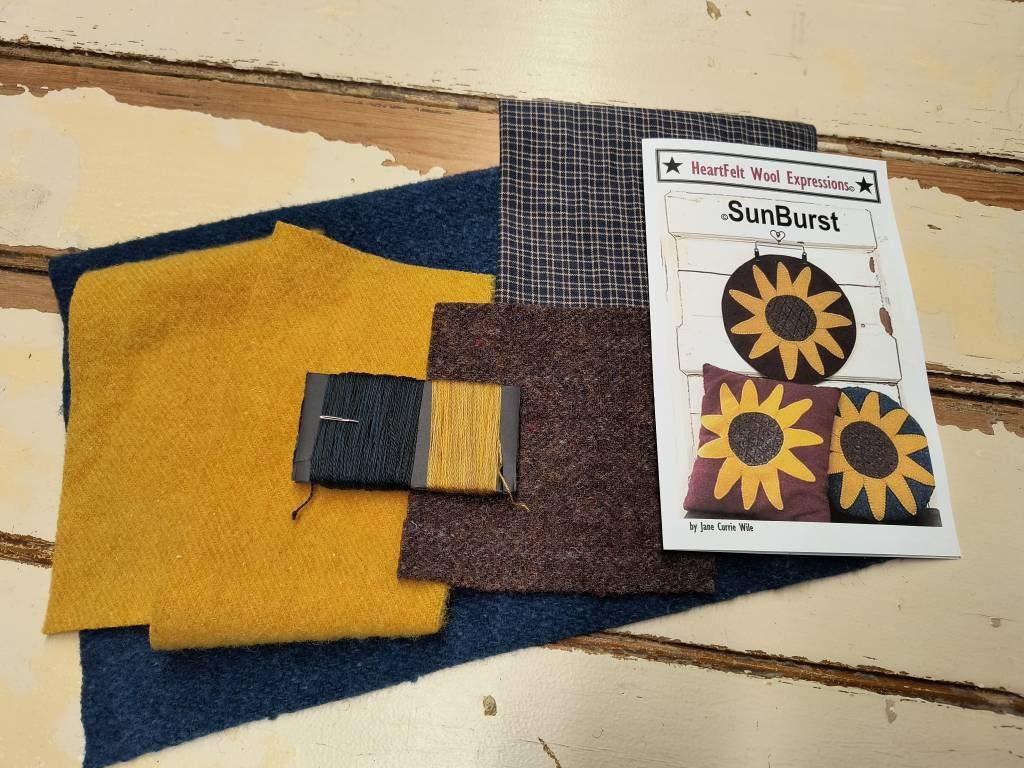 SUNBURST Kit - All About Ewe Wool Shop