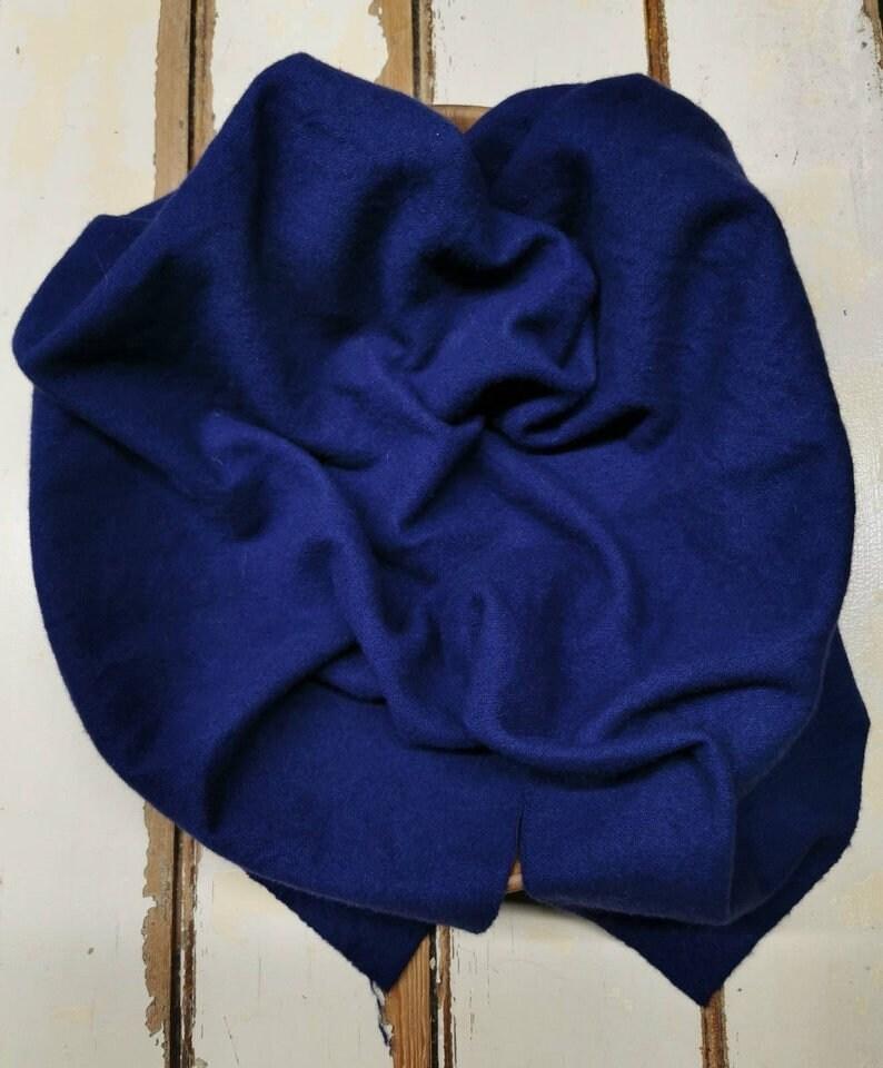 NAVY VALUES | Set of 4 hand-dyed wool | Patchwork | Applique | Hooking | Punching